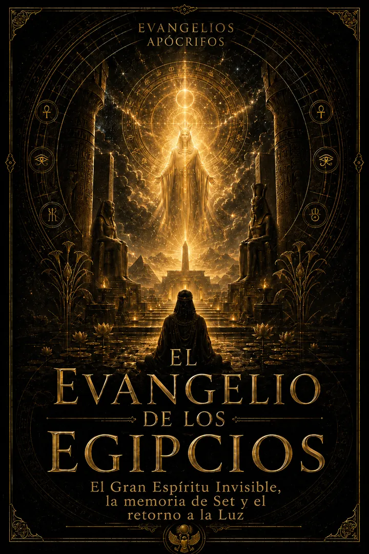 Portada de El Evangelio de los Egipcios